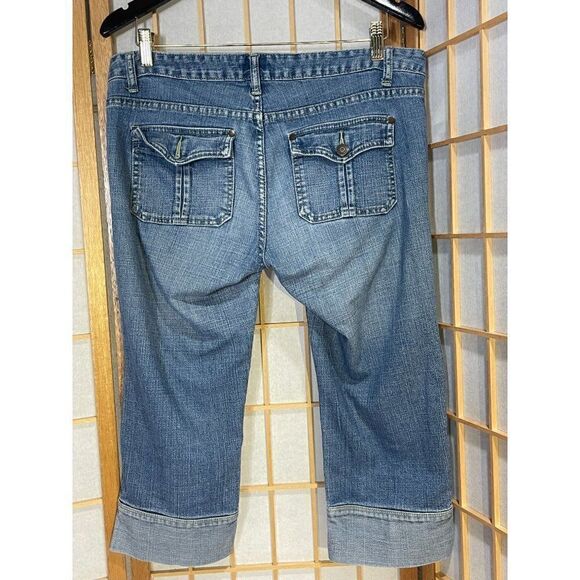 The Limited Drew Jeans Sz 8 Clamdiggers - Picture 7 of 11